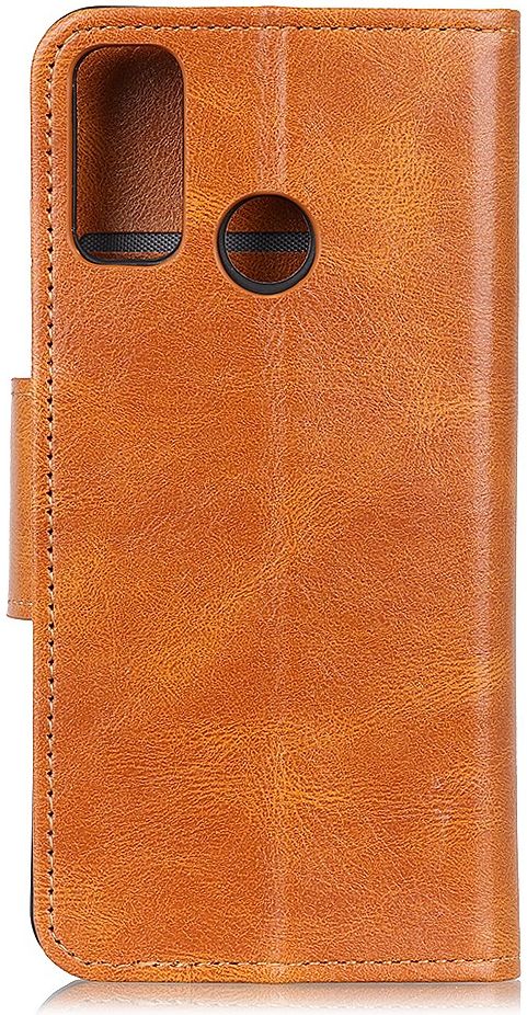 OnePlus Nord N100 Hoesje Portemonnee Crazy Horse Book Case Bruin afbeelding 4