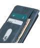 OnePlus Nord N100 Hoesje Portemonnee Crazy Horse Book Case Blauw