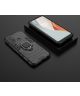 OnePlus Nord N100 Hoesje met Ring Kickstand Zwart