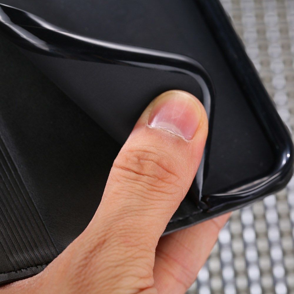 OnePlus Nord N10 Hoesje Portemonnee Book Case Zwart afbeelding 4