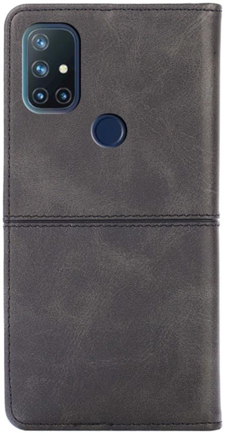 OnePlus Nord N10 Hoesje Portemonnee Book Case Zwart afbeelding 1