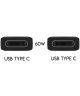 Originele Samsung USB-C naar USB-C Kabel 1.0 Meter Zwart