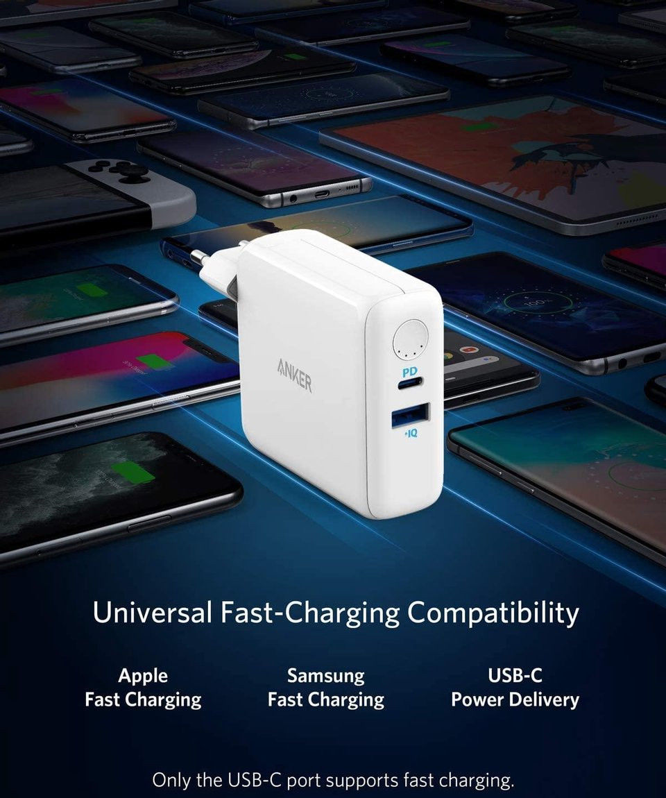 Anker PowerCore III Fusion 2-in-1 Powerbank 5.000 mAh en 30W Snellader afbeelding 6