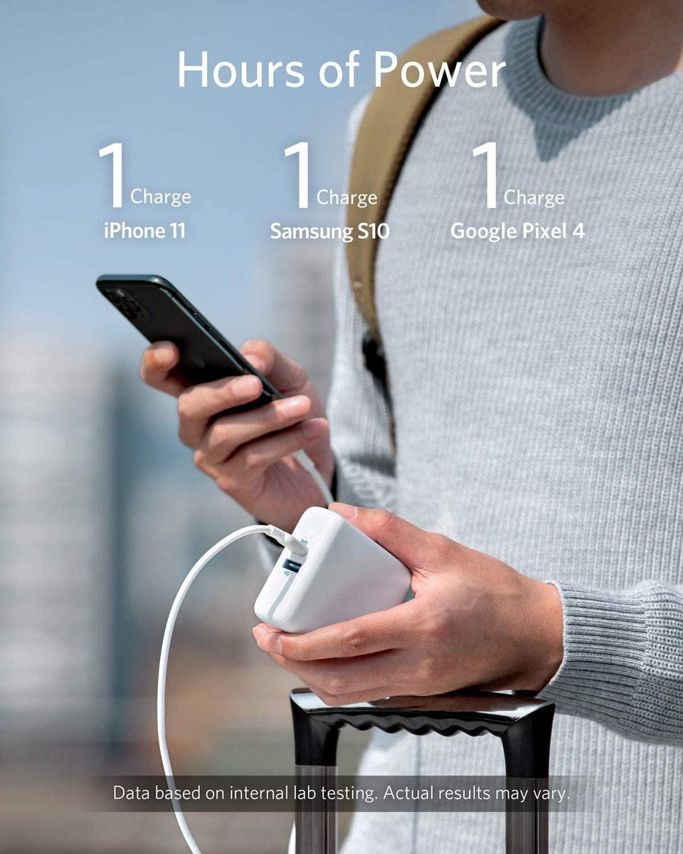 Anker PowerCore III Fusion 2-in-1 Powerbank 5.000 mAh en 30W Snellader afbeelding 7