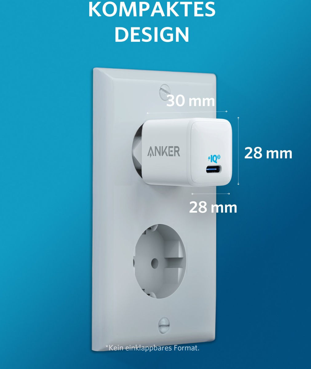 Anker PowerPort 3 18W USB-C Lader Wit afbeelding 8