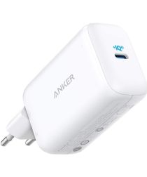 Anker PowerPort III Pod 65W USB-C Snellader met Travel Kit Wit