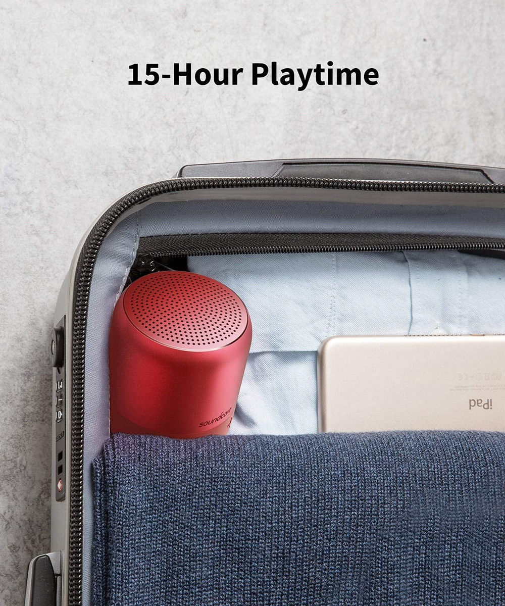 Anker Soundcore Mini 2 IPX7 Waterdichte Bluetooth Speaker Rood afbeelding 8