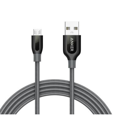 Anker PowerLine+ Micro-USB Kabel 1.8 Meter Grijs Kabels