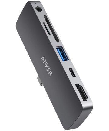 Anker PowerExpand Direct 6-in-1 USB-C Media Hub voor iPad Pro Kabels
