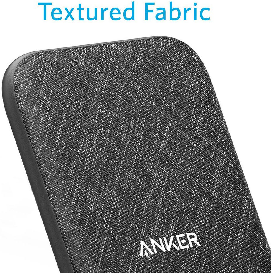 Anker PowerWave II Sense (15W) Draadloze Oplader met Standaard Zwart afbeelding 3