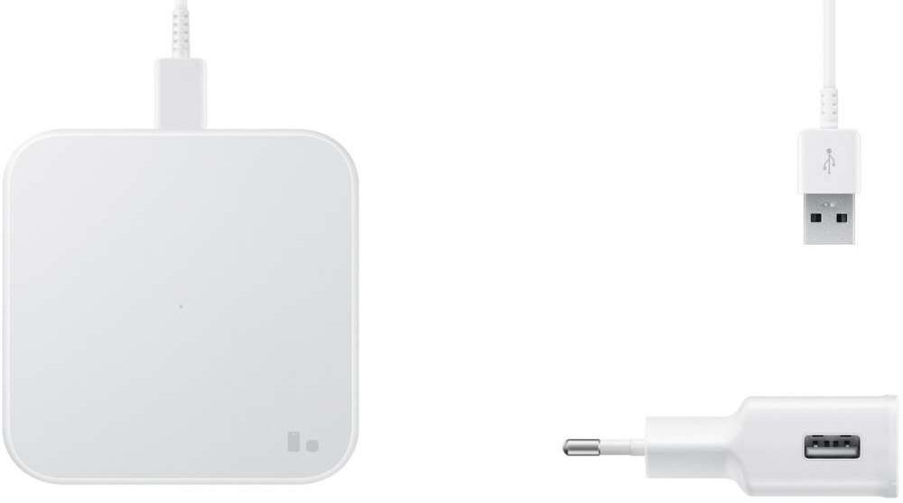 Originele Samsung Wireless Charger Pad Fast Charge 9W + Adapter Wit afbeelding 4
