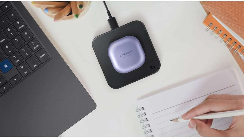 Originele Samsung Wireless Charger Pad Fast Charge 9W + Adapter Wit afbeelding 6