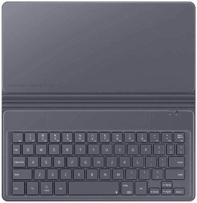 Originele Samsung Galaxy Tab A7 (2020 / 2022) Hoes met Keyboard Grijs afbeelding 8