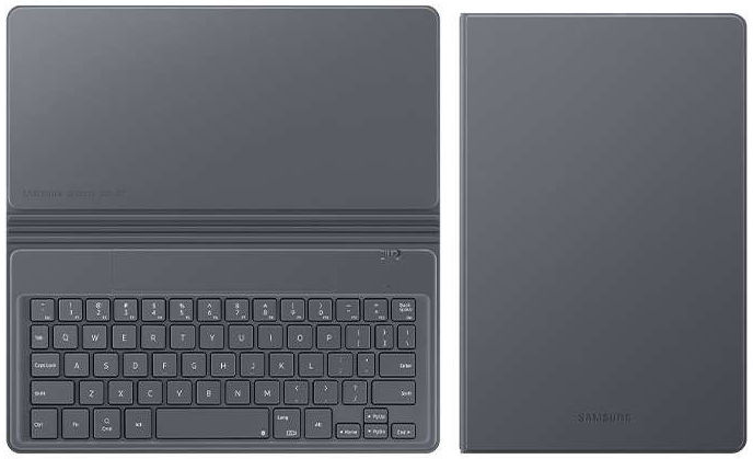 Originele Samsung Galaxy Tab A7 (2020 / 2022) Hoes met Keyboard Grijs afbeelding 9