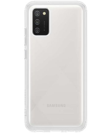 Origineel Samsung Galaxy A02s Hoesje Soft Clear Cover Transparant Hoesjes