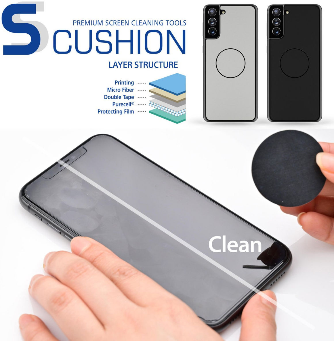 Whitestone Dome Glass Samsung Galaxy S21 Plus Screen Protector 2-Pack afbeelding 10