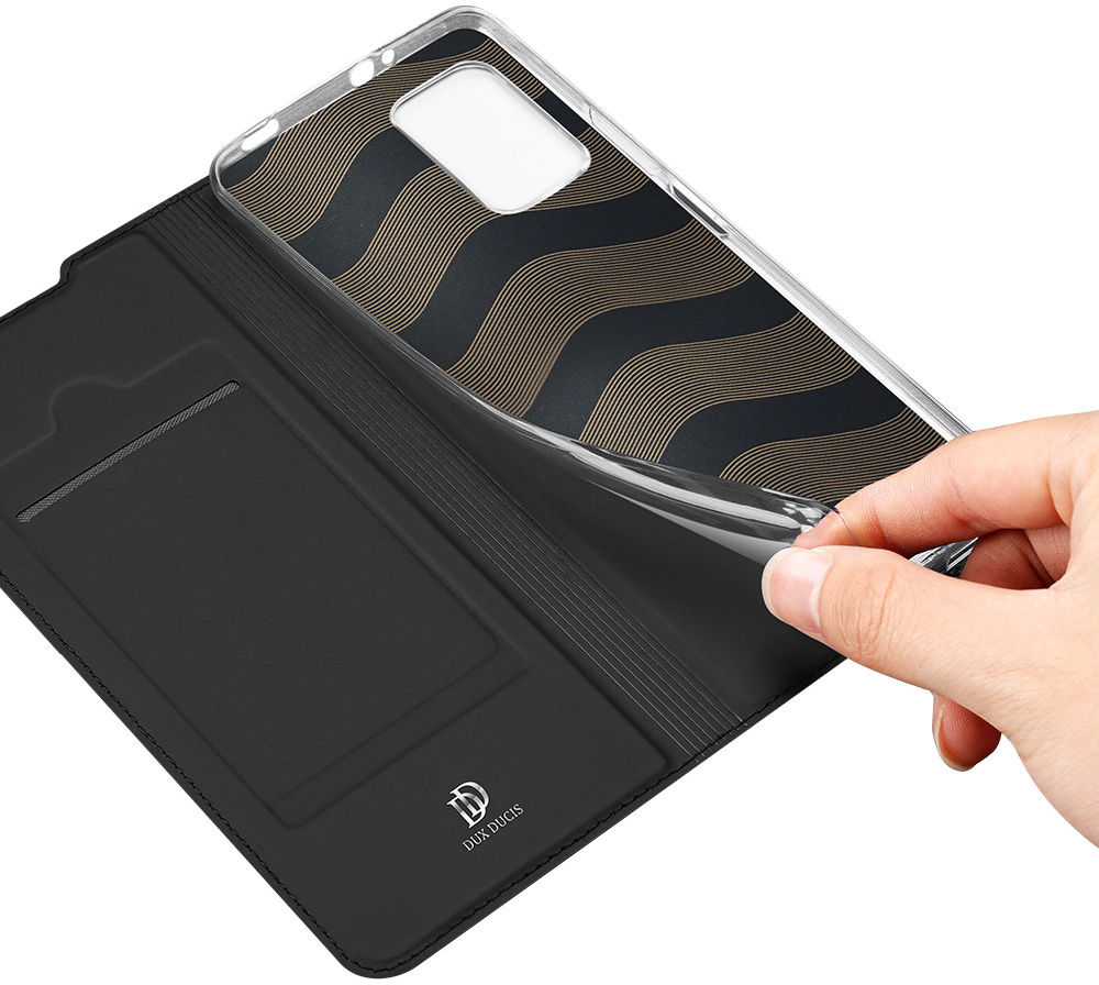 Dux Ducis Skin Pro Series Xiaomi Poco M3 Hoesje Wallet Case Zwart afbeelding 5