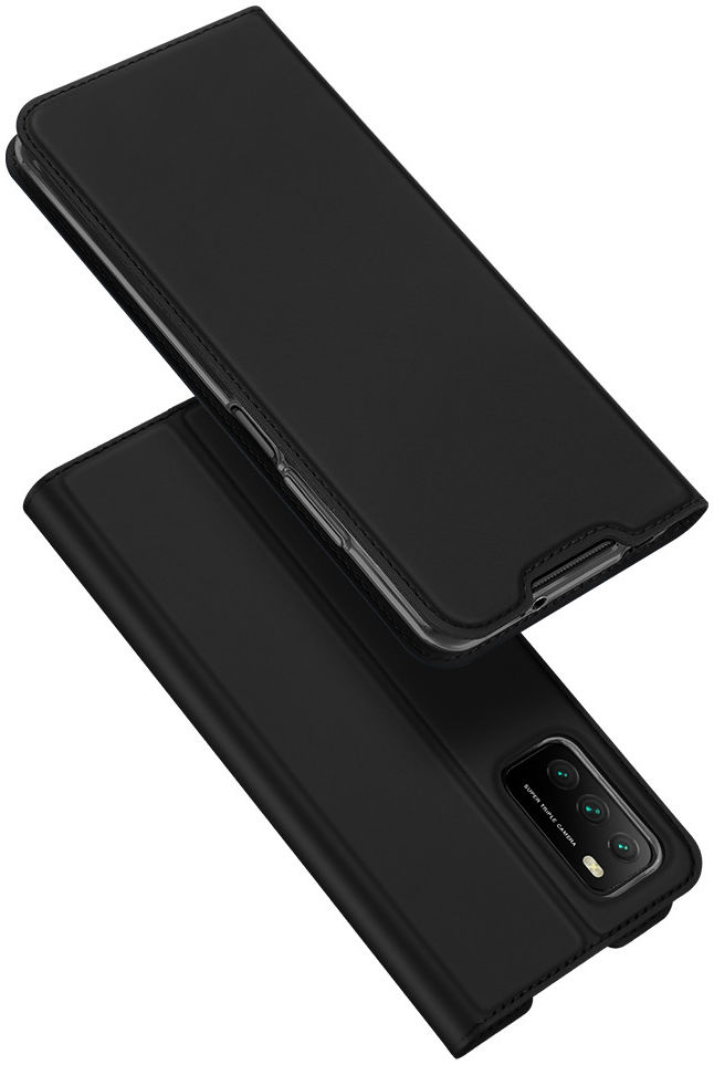 Dux Ducis Skin Pro Series Xiaomi Poco M3 Hoesje Wallet Case Zwart afbeelding 7