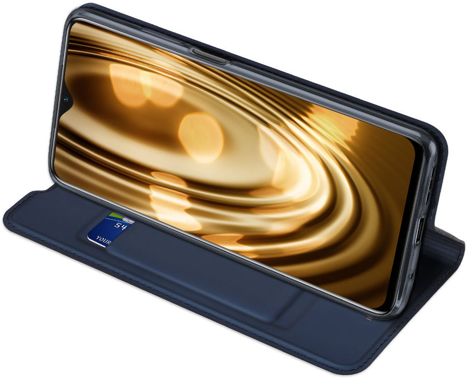 Dux Ducis Skin Pro Series Xiaomi Poco M3 Hoesje Wallet Case Blauw afbeelding 11