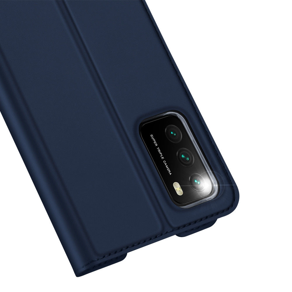 Dux Ducis Skin Pro Series Xiaomi Poco M3 Hoesje Wallet Case Blauw afbeelding 9