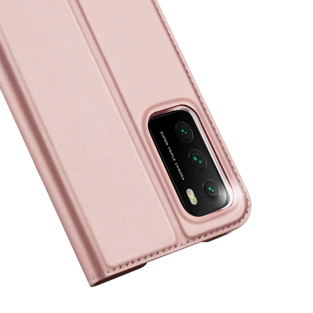 Dux Ducis Skin Pro Series Xiaomi Poco M3 Hoesje Wallet Case Roze afbeelding 7