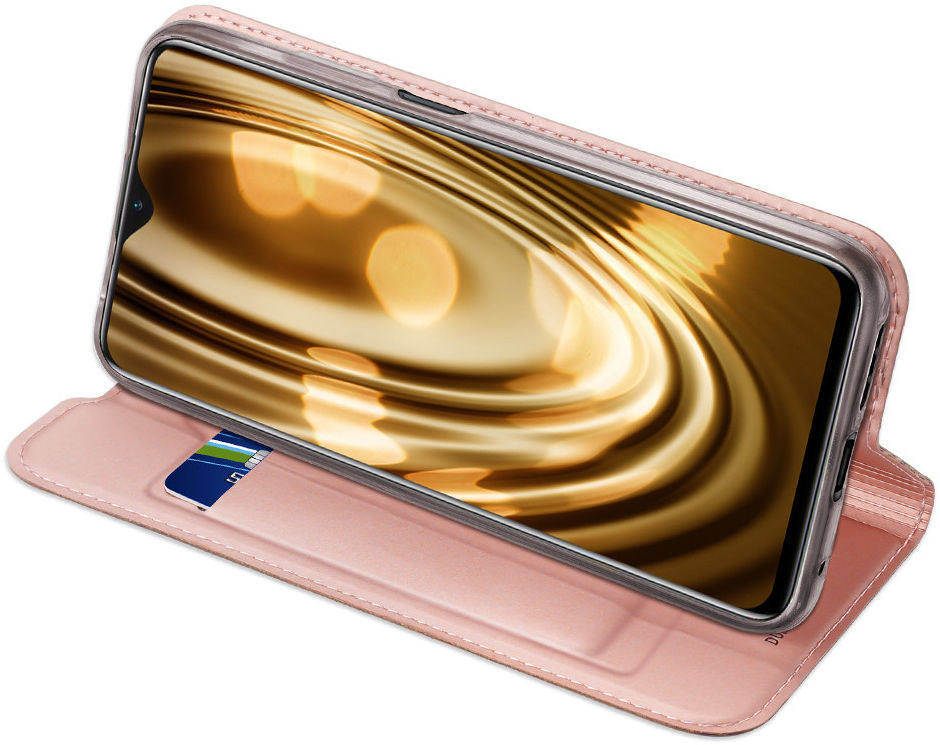 Dux Ducis Skin Pro Series Xiaomi Poco M3 Hoesje Wallet Case Roze afbeelding 8