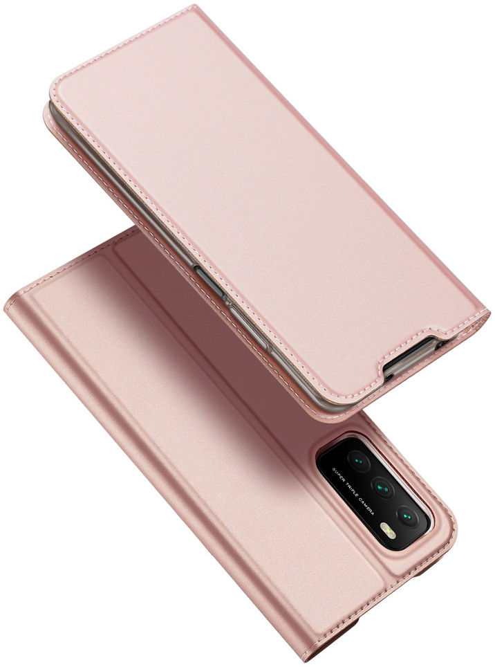 Dux Ducis Skin Pro Series Xiaomi Poco M3 Hoesje Wallet Case Roze afbeelding 9