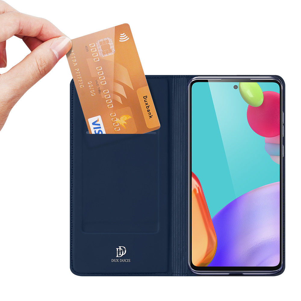 Dux Ducis Skin Pro Series Samsung Galaxy A52 / A52S Hoesje Blauw afbeelding 2
