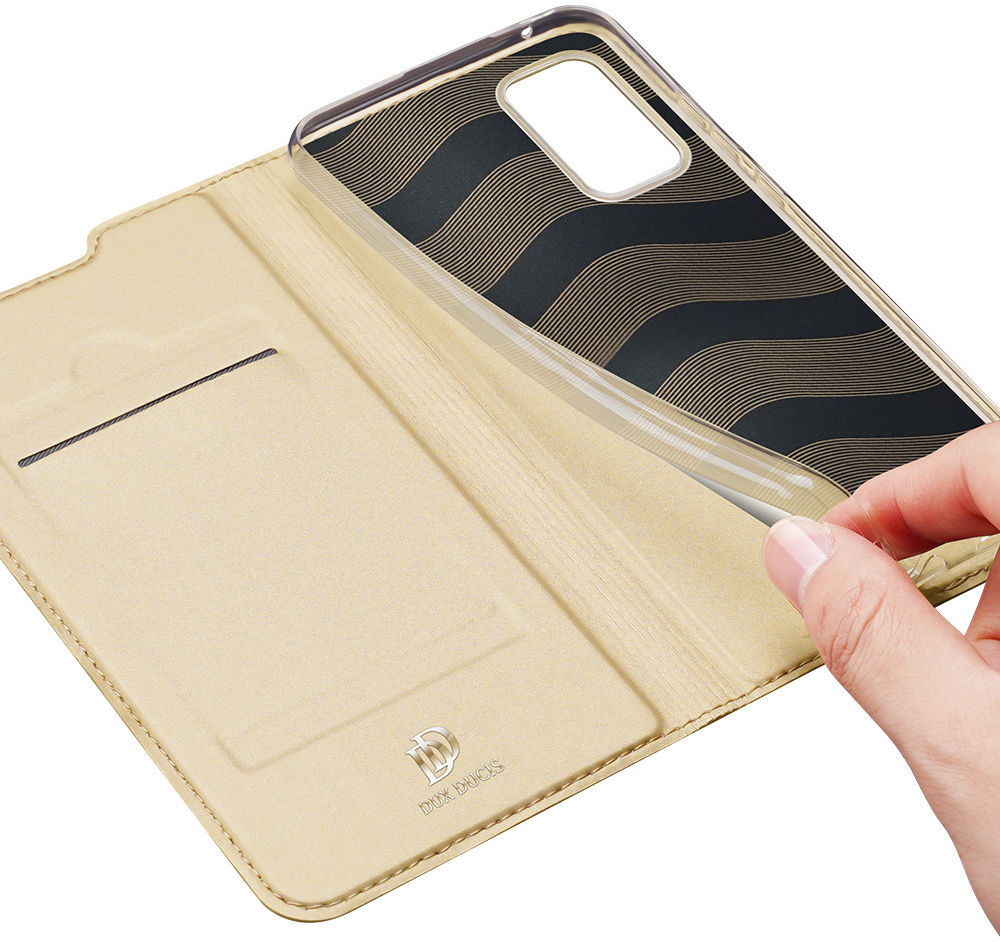 Dux Ducis Skin Pro Series Samsung Galaxy A52 / A52S Hoesje Goud afbeelding 5