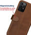 Rosso Deluxe Samsung Galaxy A52 / A52S Hoesje Echt Leer Bruin afbeelding 9