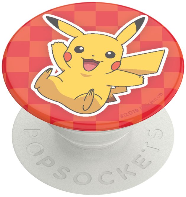 PopSockets PopGrip PopTop Telefoon Greep/Standaard PopSockets Pickachu afbeelding 1
