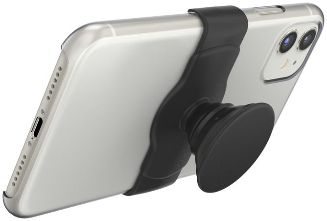 PopSockets PopGrip Slide Stretch Verstelbare Telefoon Greep Zwart afbeelding 4
