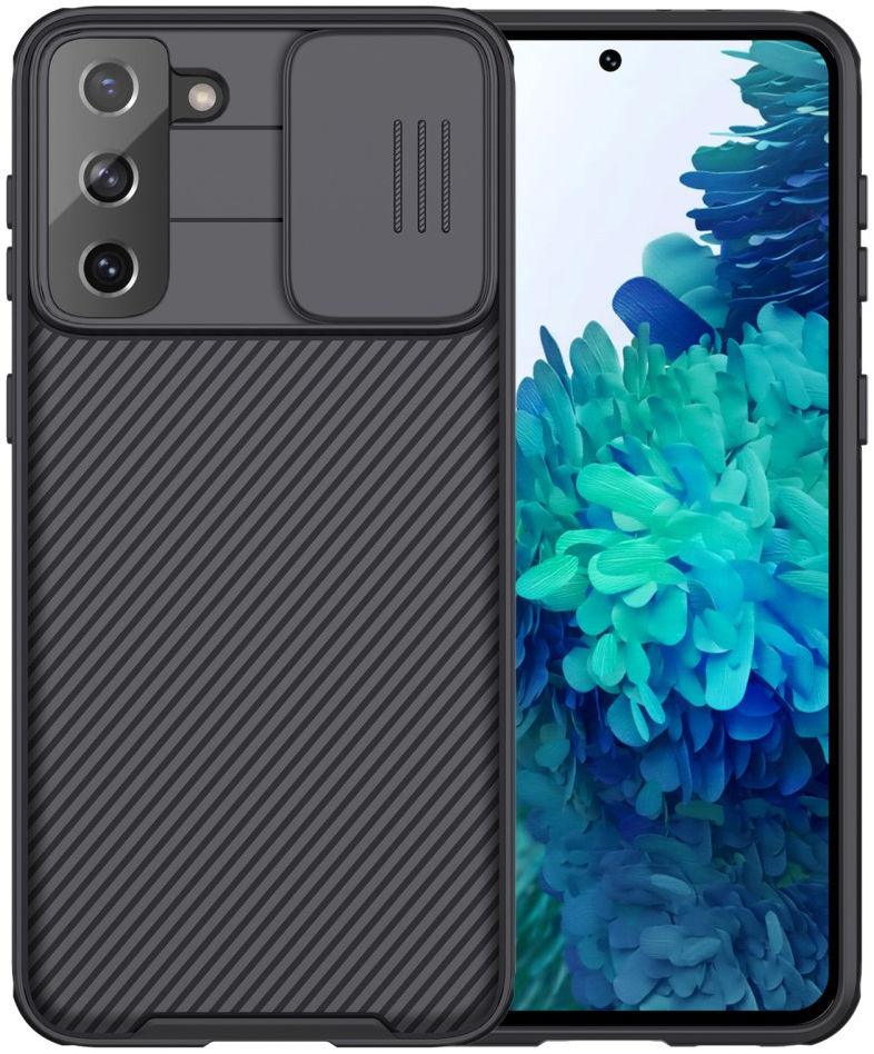 Nillkin CamShield Samsung Galaxy S21 Plus Hoesje Camera Slider Zwart afbeelding 1