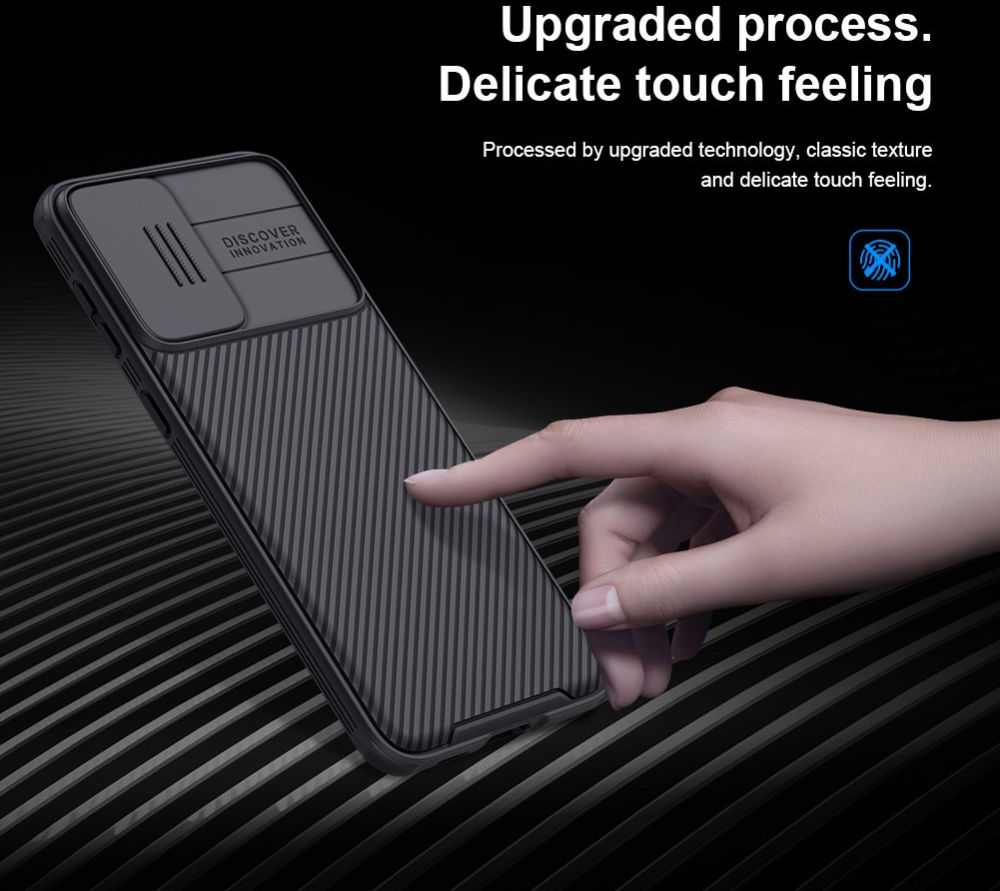 Nillkin CamShield Samsung Galaxy S21 Plus Hoesje Camera Slider Zwart afbeelding 11