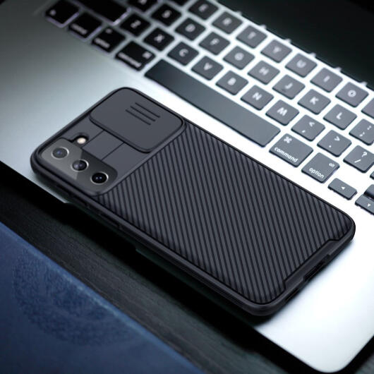 Nillkin CamShield Samsung Galaxy S21 Plus Hoesje Camera Slider Zwart afbeelding 17