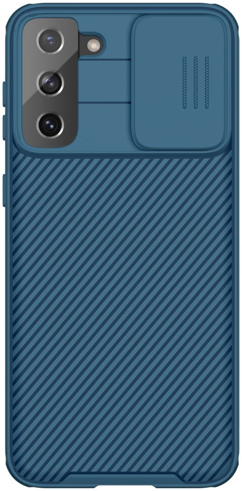 Nillkin CamShield Samsung Galaxy S21 Plus Hoesje Camera Slider Blauw afbeelding 2