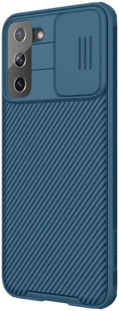 Nillkin CamShield Samsung Galaxy S21 Plus Hoesje Camera Slider Blauw afbeelding 4
