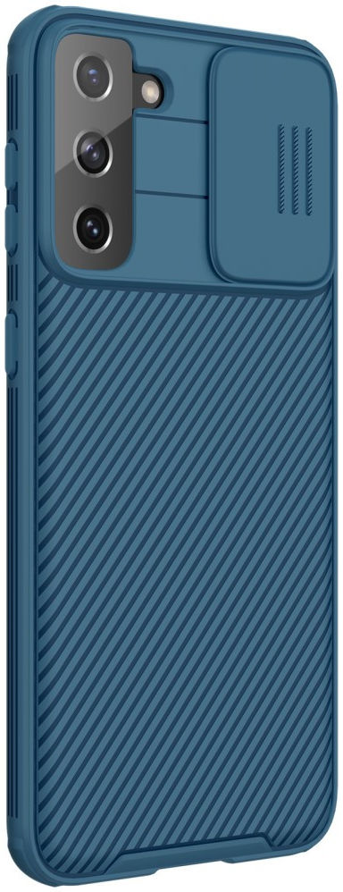 Nillkin CamShield Samsung Galaxy S21 Plus Hoesje Camera Slider Blauw afbeelding 5