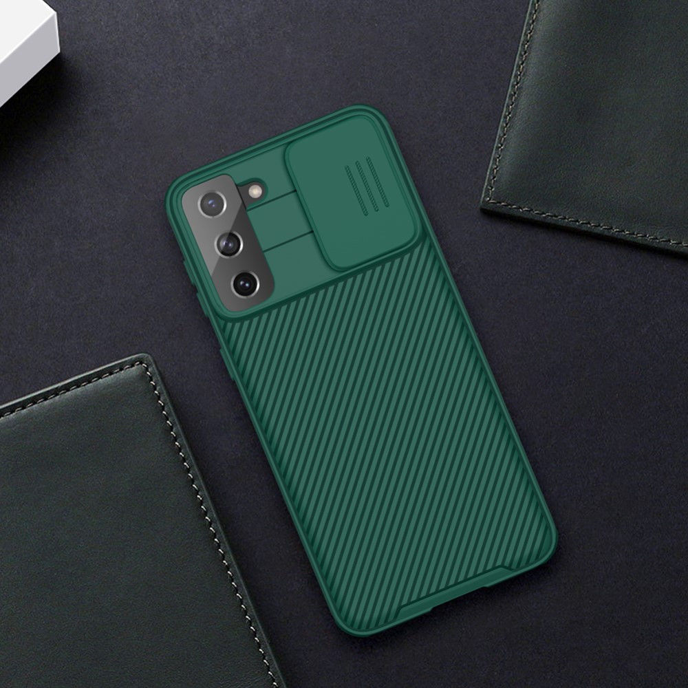 Nillkin CamShield Samsung Galaxy S21 Plus Hoesje Camera Slider Groen afbeelding 8