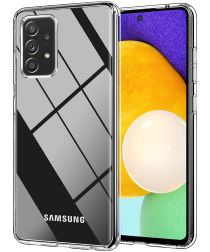 Samsung Galaxy A52 / A52S Hoesje Back Cover Dun TPU Transparant