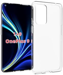 OnePlus 9 Hoesje Dun TPU Back Cover Transparant