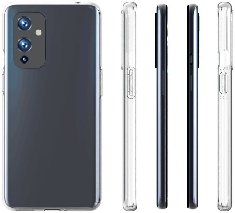 OnePlus 9 Hoesje Dun TPU Back Cover Transparant afbeelding 9
