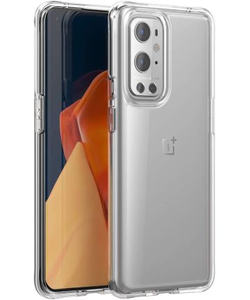 OnePlus 9 Pro Hoesje Dun TPU Back Cover Transparant Hoesjes