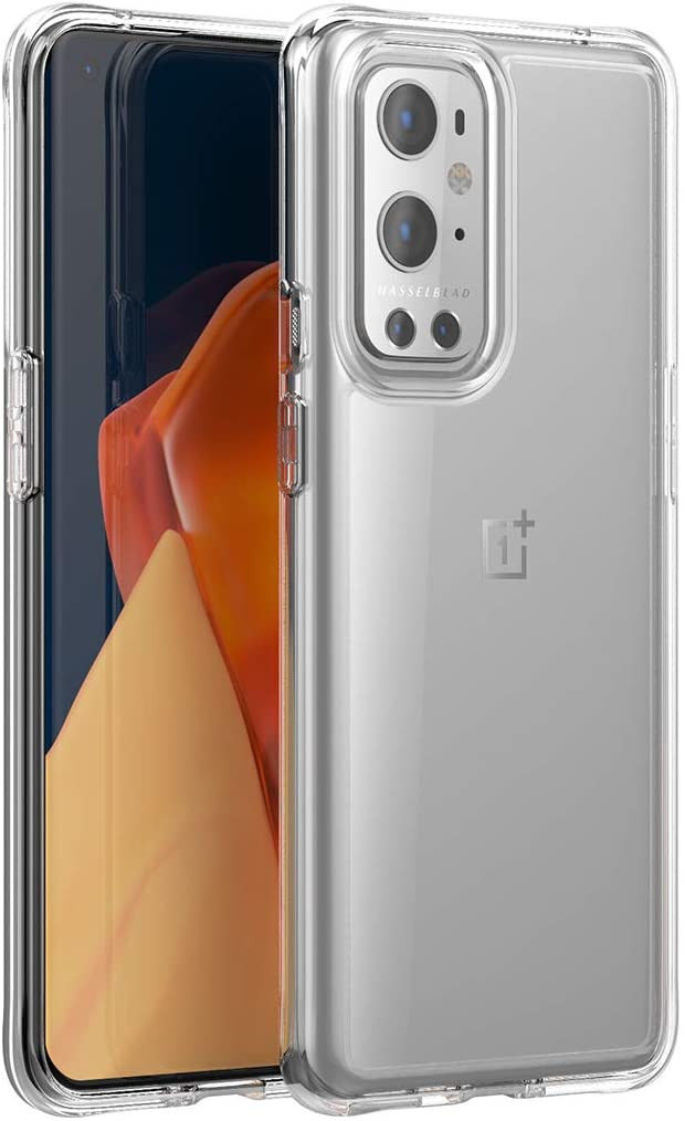 OnePlus 9 Pro Hoesje Dun TPU Back Cover Transparant afbeelding 1