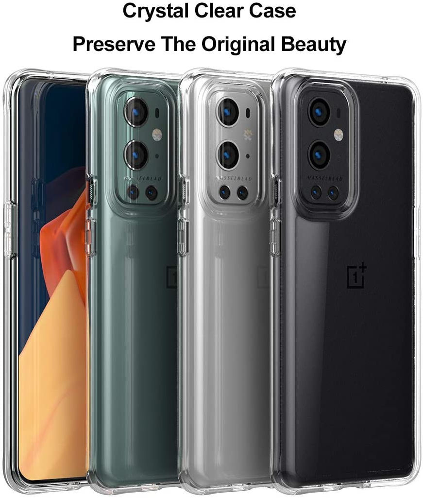 OnePlus 9 Pro Hoesje Dun TPU Back Cover Transparant afbeelding 7