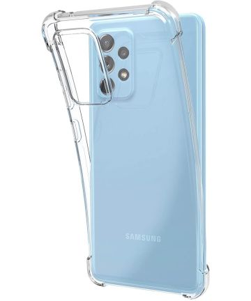 Samsung Galaxy A52 / A52S Hoesje Schokbestendig Transparant Hoesjes