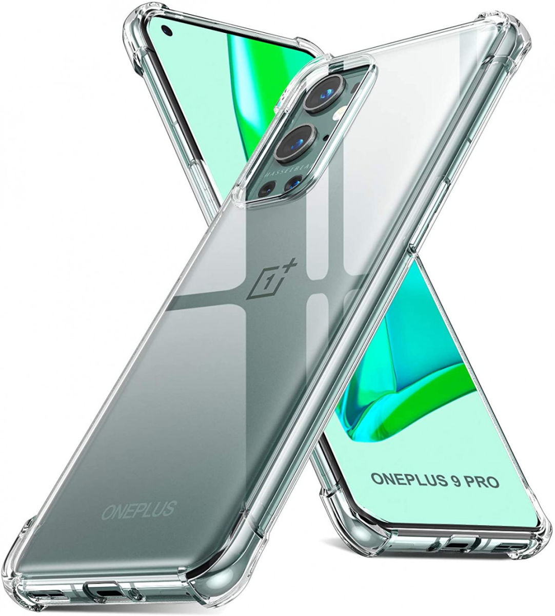OnePlus 9 Pro Hoesje TPU Schokbestendig Back Cover Transparant afbeelding 4