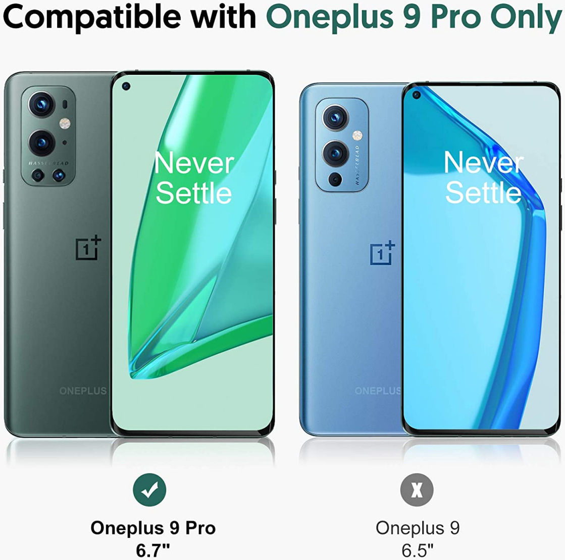 OnePlus 9 Pro Hoesje TPU Schokbestendig Back Cover Transparant afbeelding 10
