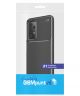 Samsung Galaxy A52 / A52S Hoesje Siliconen Carbon TPU Back Cover Zwart