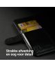 Rosso Element Samsung Galaxy A72 Hoesje Book Case Zwart
